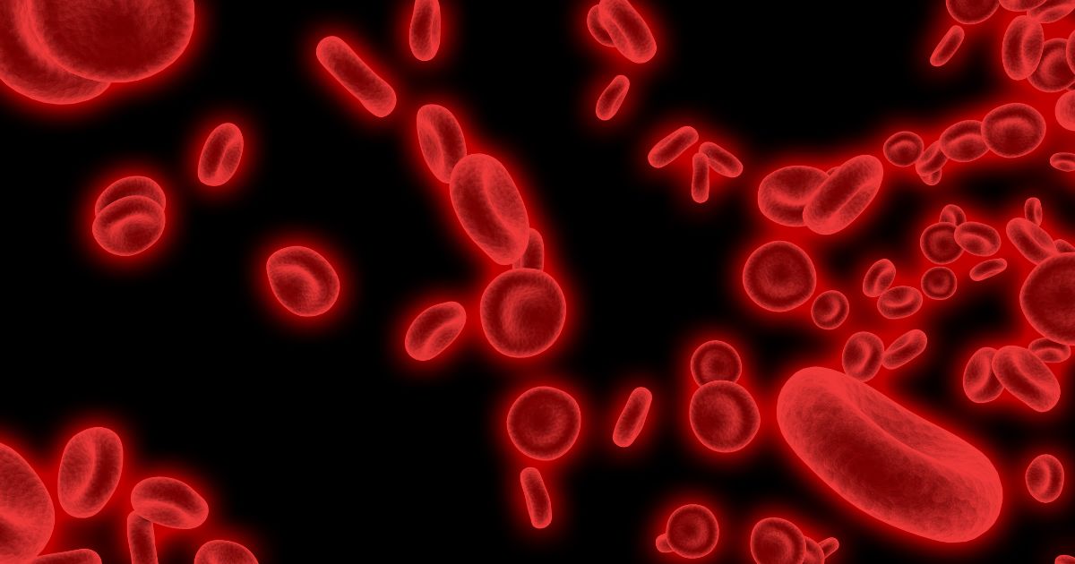 illustration of healthy blood circulation.